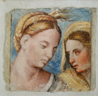 Two Female Heads by Pomponio Amalteo